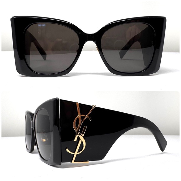SAINT LAURENT Blaze sunglasses made in Italy
